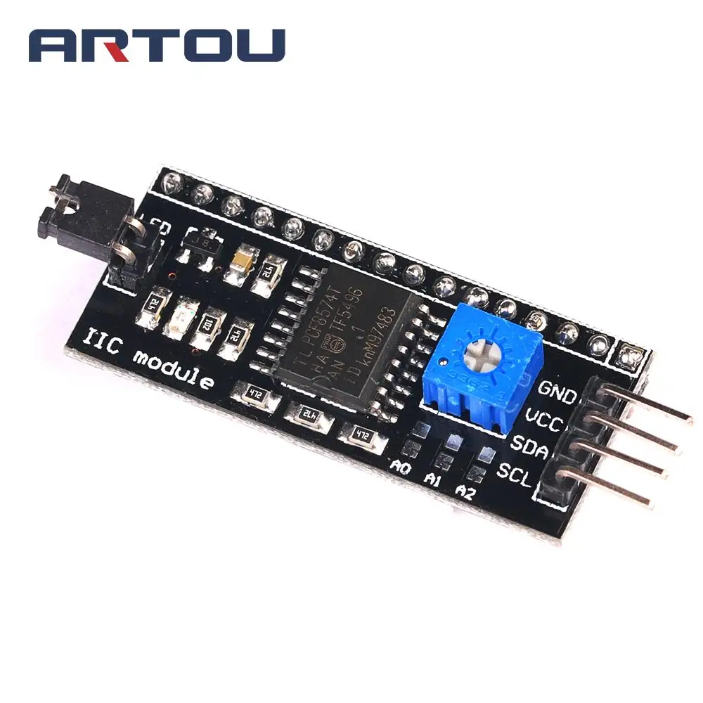 IIC I2C TWI последовательный интерфейс SPI порт платы для Arduno 1602 2004 ЖК-дисплей адаптер