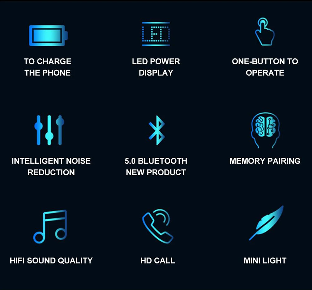 TWS 5,0, Bluetooth наушники, водонепроницаемые спортивные наушники, свободные руки, беспроводные наушники с внешним аккумулятором, Bluetooth наушники для iPhone