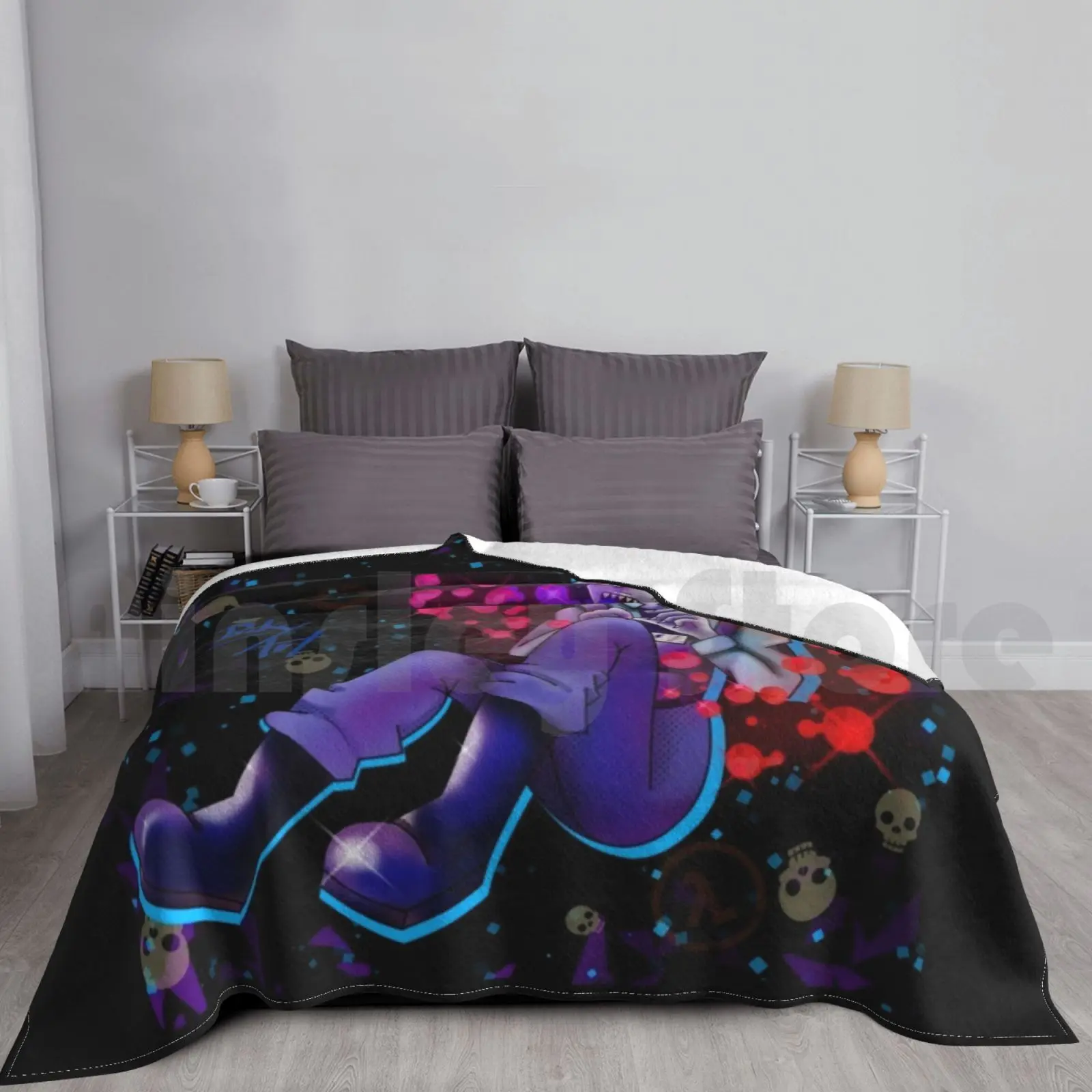 Одеяло Benrey (Hlvrai) Fashion Custom Half Life Sweet Voice Benry Biky Art Hlvrai Passport Черный