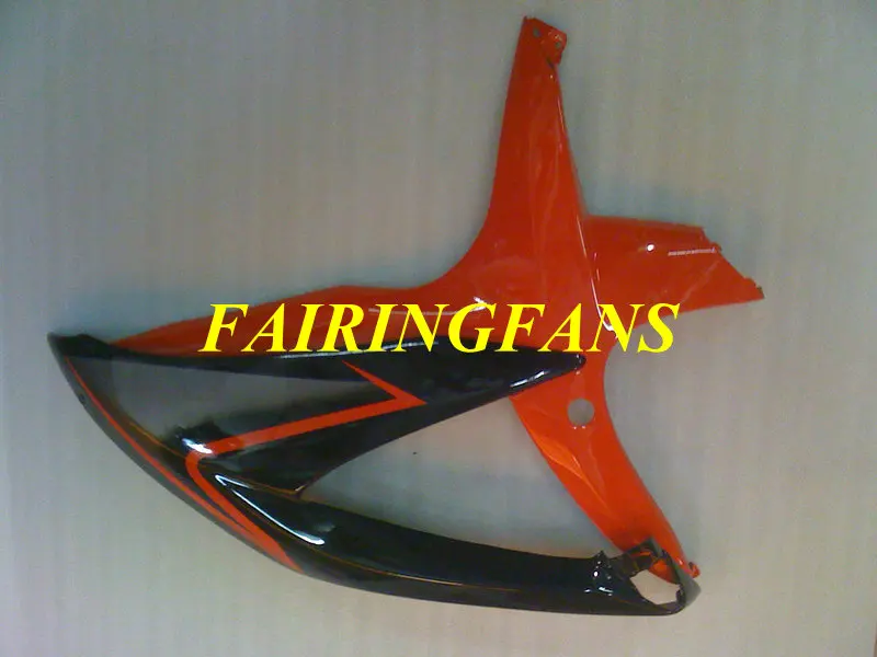 Комплект обтекателей под давлением для GSXR600 750 K8 08 09 GSXR 600 GSXR750 2008 2009 ABS Красный