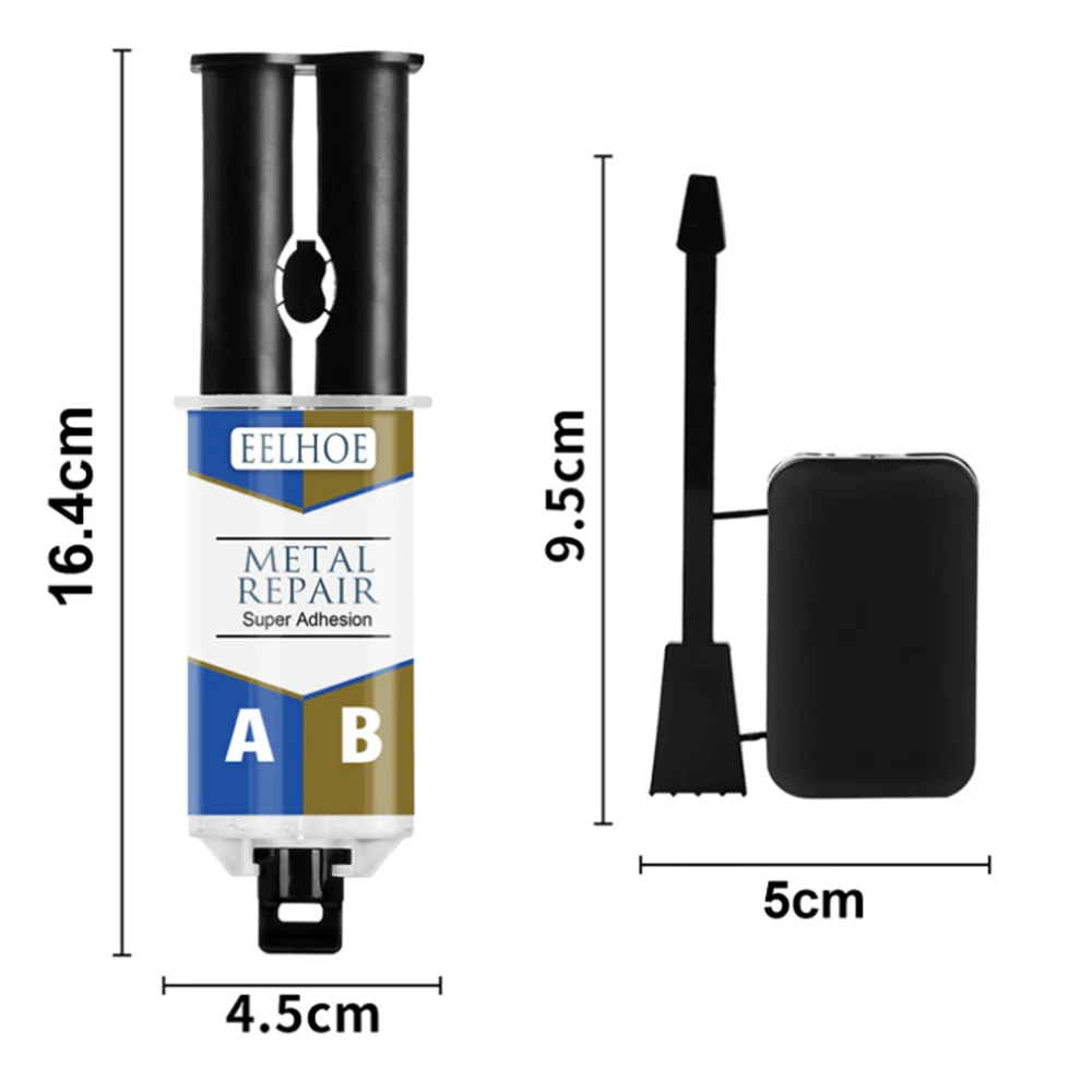 

Casting Repair Glue Quick-drying Metal Agent Sticking Cast Iron Tank Radiator Crack Glass High Strength Repair Glue