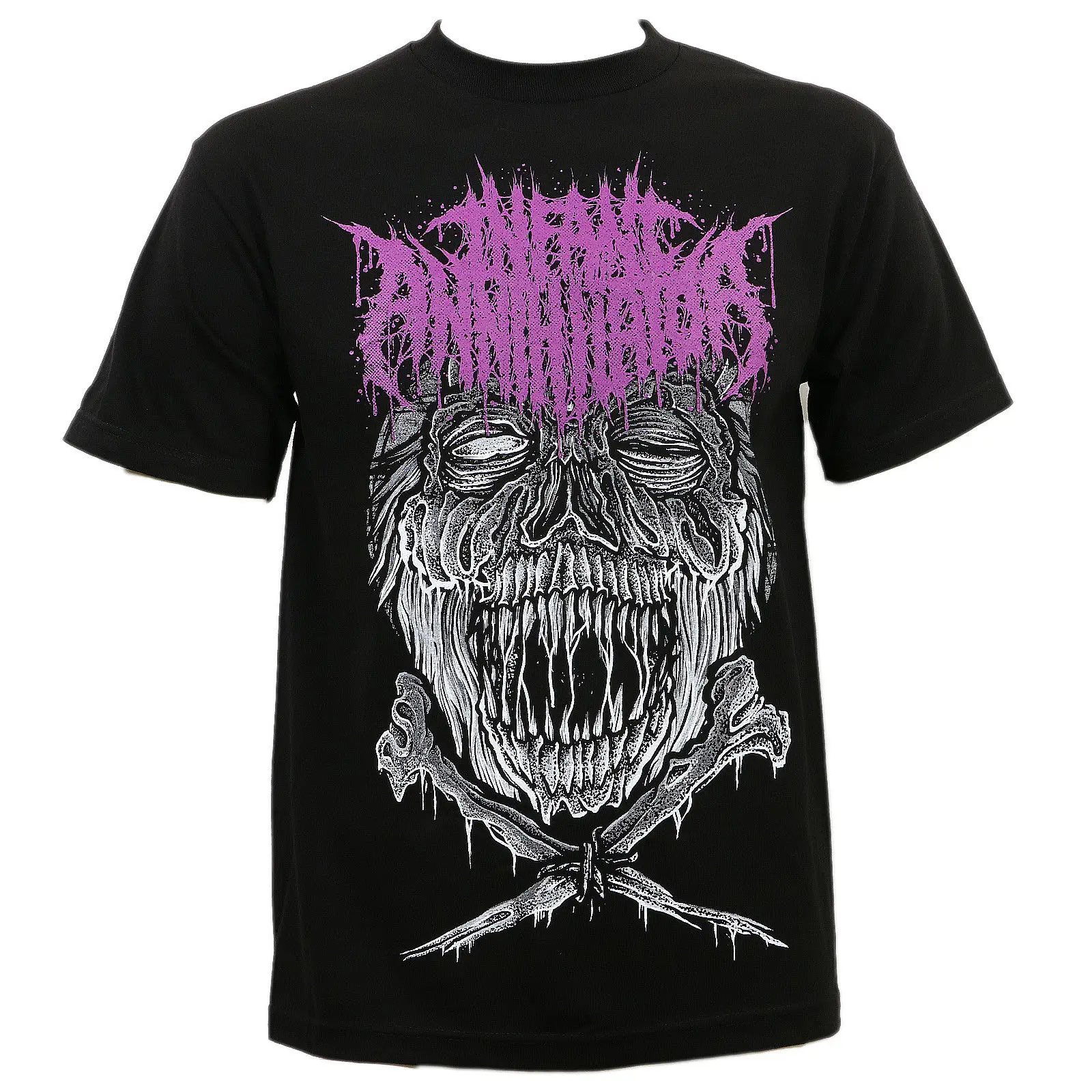 Аутентичная детская футболка ANNIHILATOR Cheeky Deathcore S 3XL новая летняя с круглым вырезом