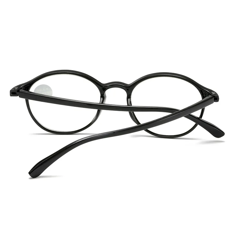 Классические черные круглые очки для чтения Ahora ультралегкие пресбиопии женщин и