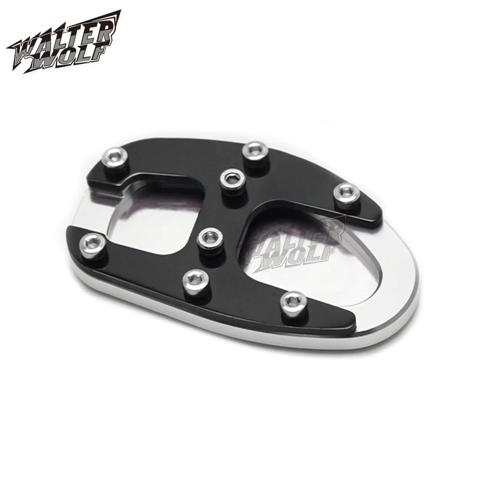 

Side Kickstand Extension For YAMAHA MT03 MT25 YZF R3 R25 2019 Motorcycle Stand Accessories Support Shield Plate Aluminum Moto