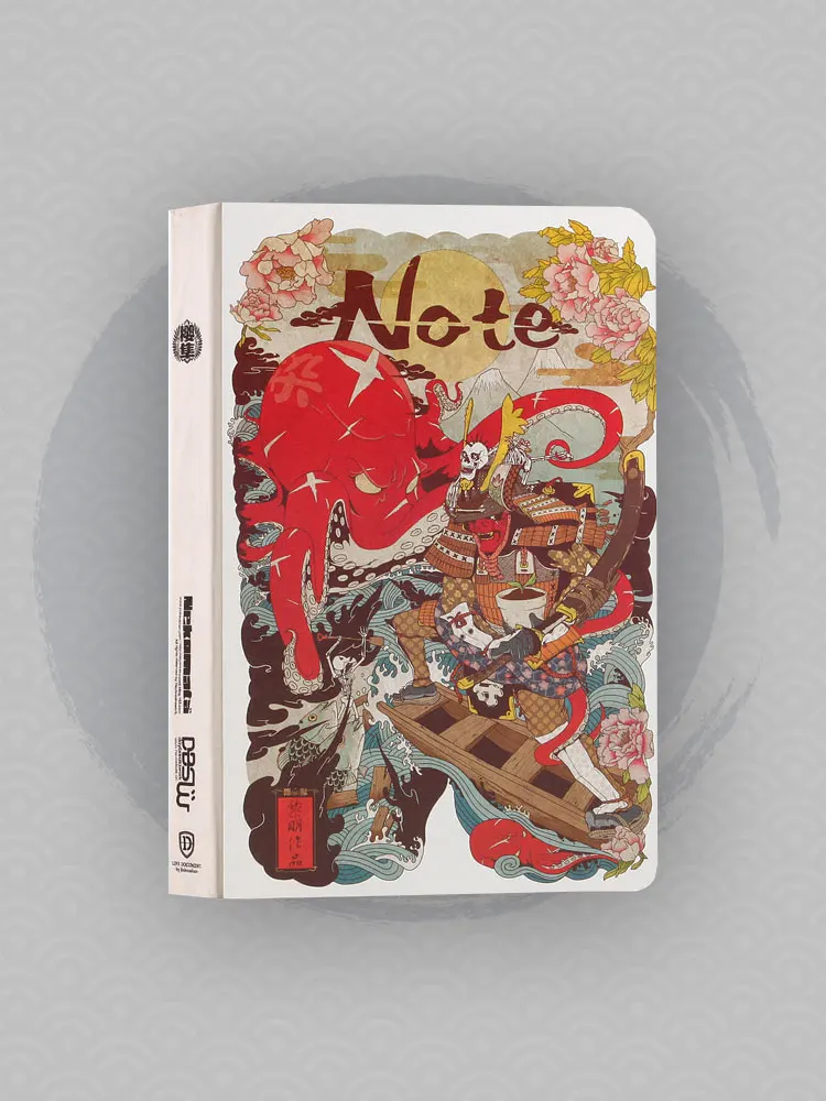 Крутая японская мода твердый переплет B5 толстый Sketchbook 256P дружественный к гель