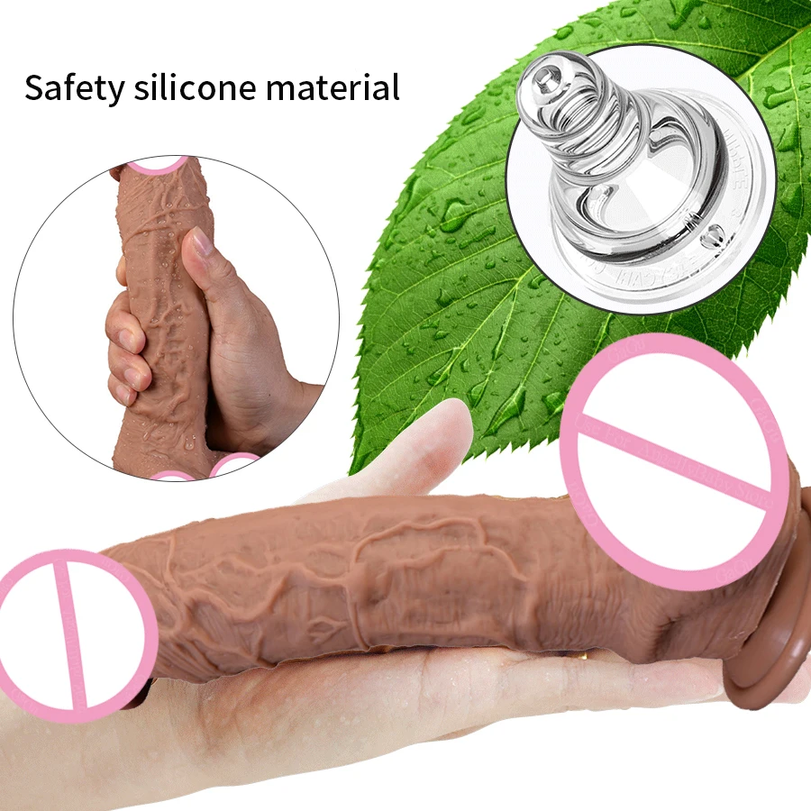 GaGu реалистичный силиконовый фаллоимитатор на присоске Женский мастурбатор