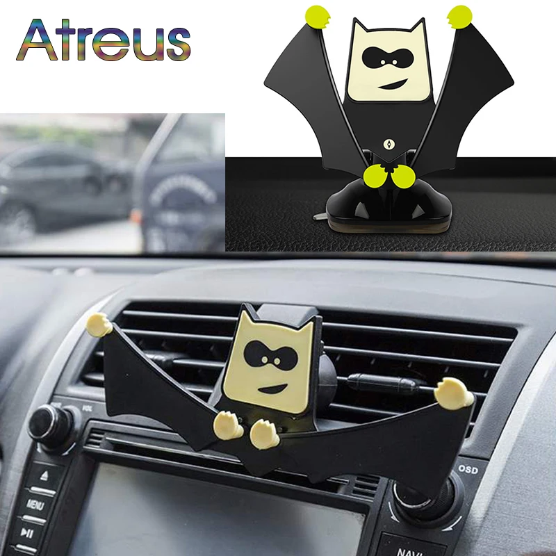 Автомобильный стильный мобильный телефон Bat держатель для Volvo S60 XC90 V40 XC60 Tesla model 3
