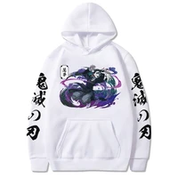 demon slayer anime hoodies kimetsu no yaiba cute cosplay print men women sweatshirts pullovers hooded sweater top 2021 outfits