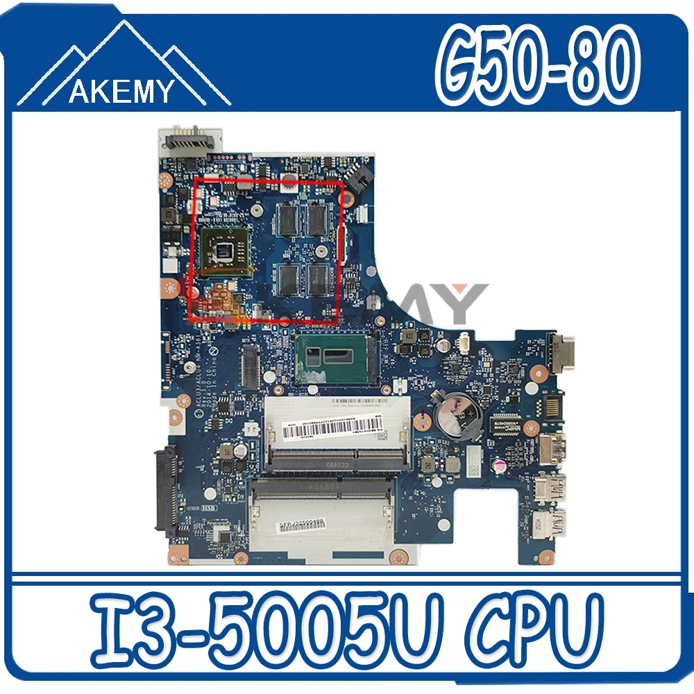 Материнская плата для ноутбука LENOVO NM-A361 Ideapad G50-80 системная I3-5005U SR27G 216-0867030 |