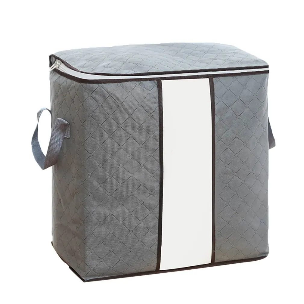 

Quilt Colorful Bamboo Charcoal Non-Woven Storage Bag Clothing Quilt Finishing Storage Bag Storage Dust Bag