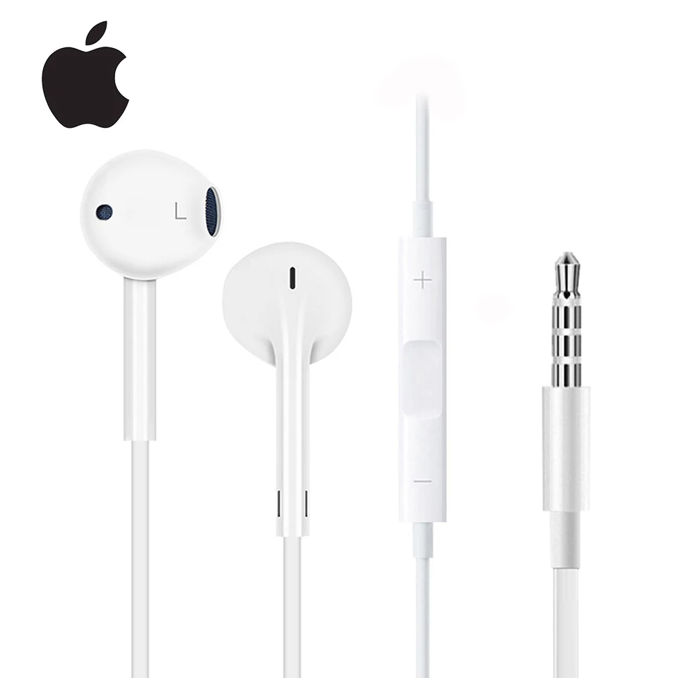 Оригинальные наушники Apple Earpods с разъемом 3 5 мм и Lightning спортивные вкладыши