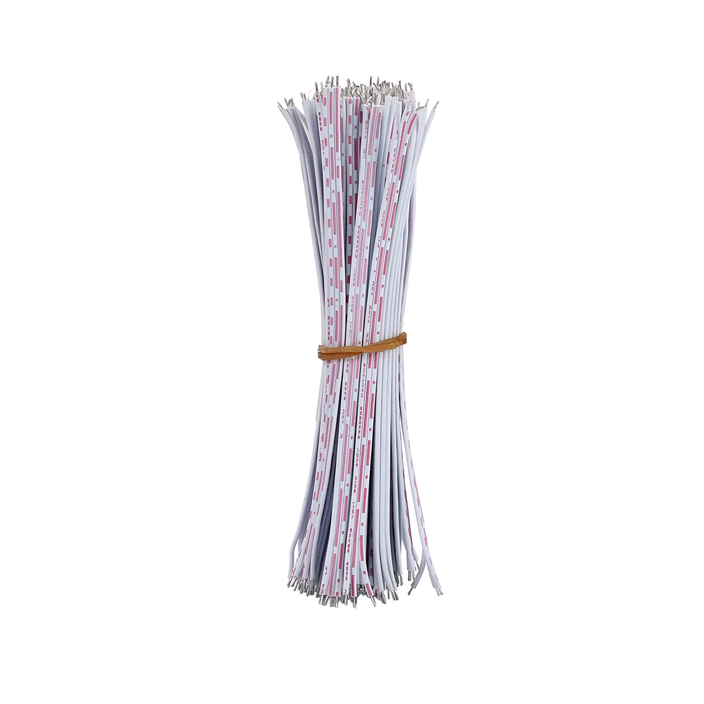 

50 Pieces 300V Tin-Plated Breadboard Jumper Cables Guitar Copper Cables