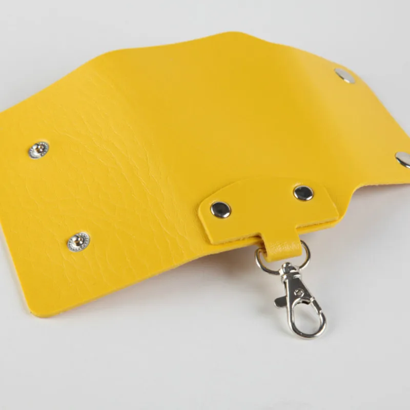 Горячая Распродажа Автомобильный брелок держатель сумка из искусственной кожи