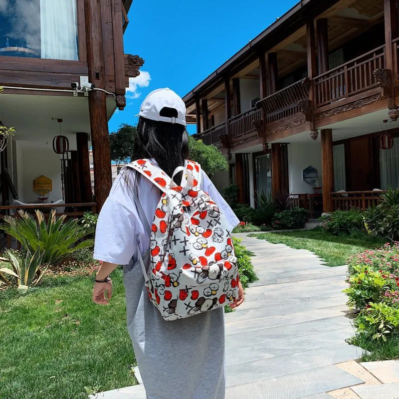 2019 Осенняя сумка оригинальное печатание оба плеча посылка для мужчин и женщин