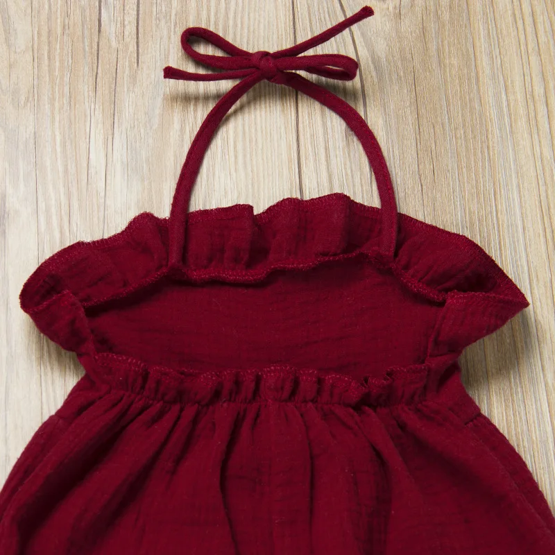 

New girls with neck and backless jumpsuit, flounces, knickerbockers