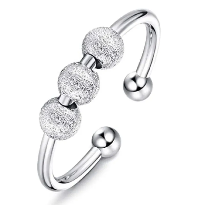 Кольцо-Спиннер для женщин вращающийся спиннинг антистрессовые аксессуары