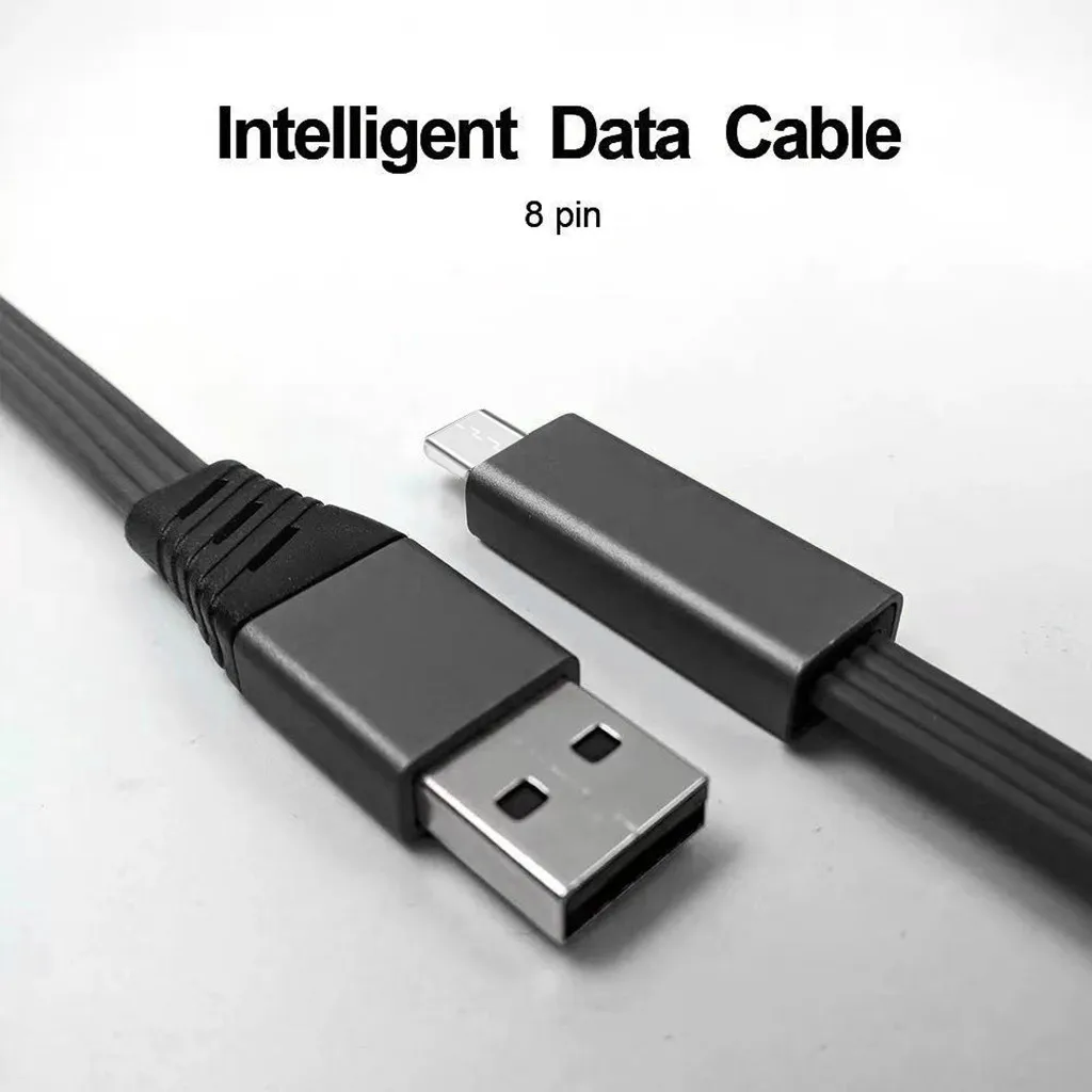 Регулируемый USB кабель вращающийся зарядный для iPhone быстрое восстановление