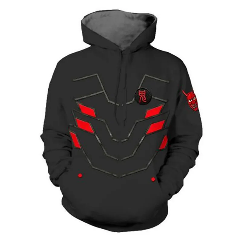 Игра Overwatch Косплей D. Va Shimada Genji герой молния Толстовка для мужчин и женщин игровой костюм-свитер 3D печать Новинка