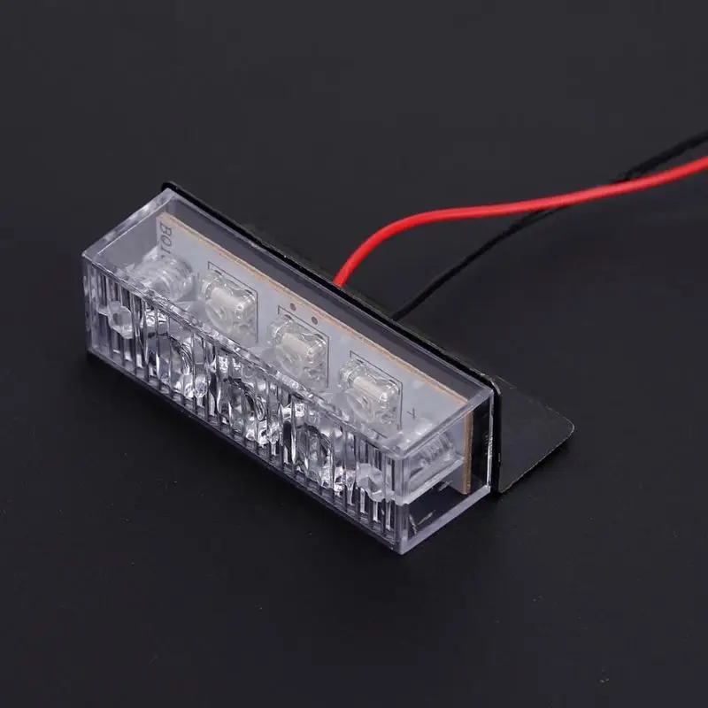 12V 6 светодиодный гриль лампа для автомобиля Янтарный/желтый Водонепроницаемый