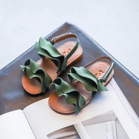 summer children ruffles korean sandals for kids girls toddler baby beach sandals princess dress shoes 1 2 3 4 5 6 7 8 9 10 years