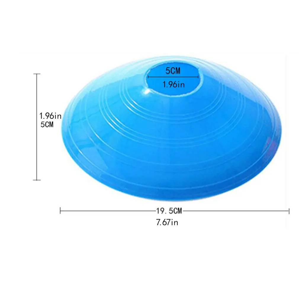 50 шт. высокое качество футбольные тренировочные плоские знаки блюдо устойчивые к