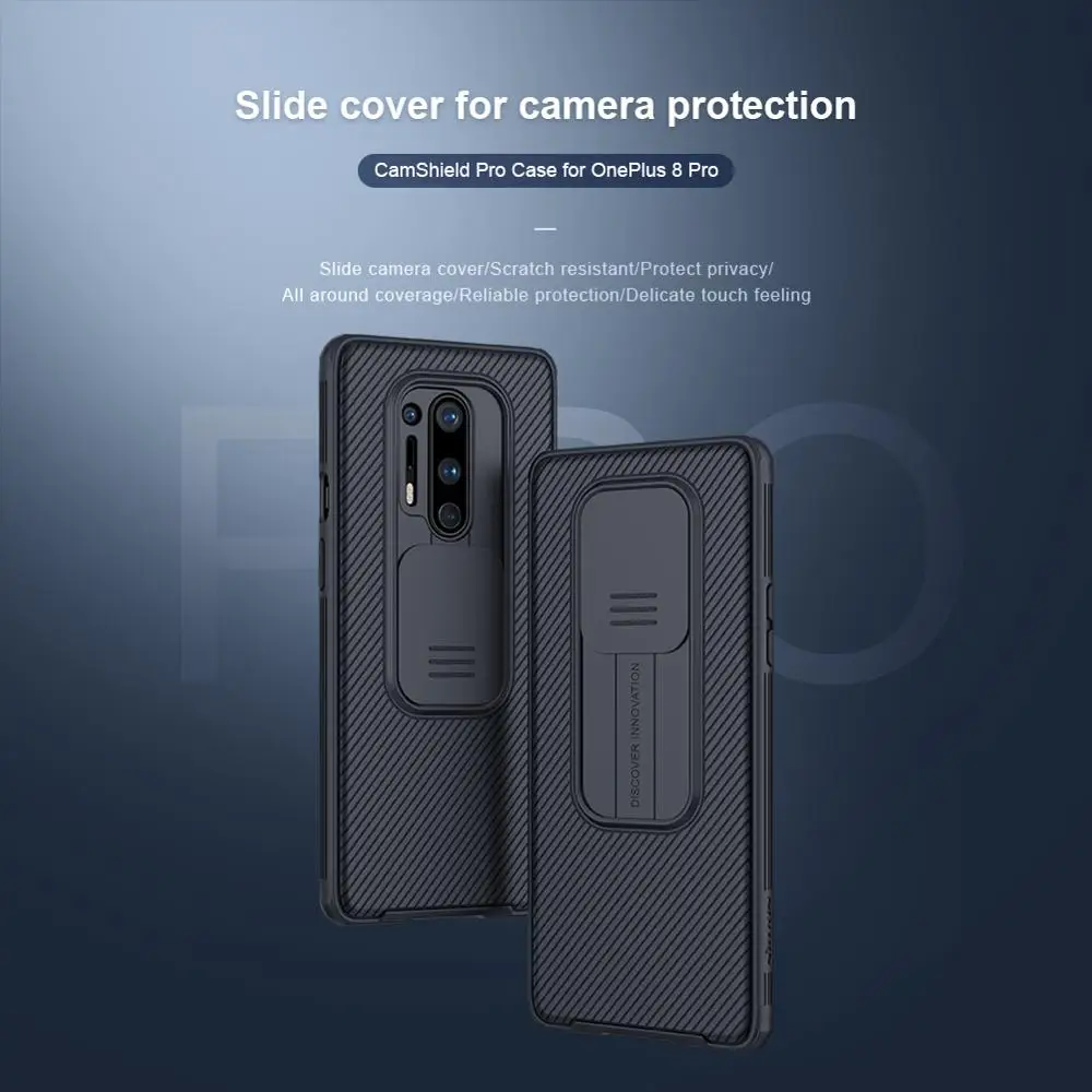 Чехол для Oneplus 8 Pro чехол Nord защитный NILLKIN Cam камеры ПК задняя крышка