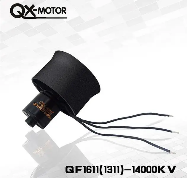 QX motor 30 мм EDF QF1611 14000KV brushless для RC mini jet plane бесплатная доставка|Детали и аксессуары| |