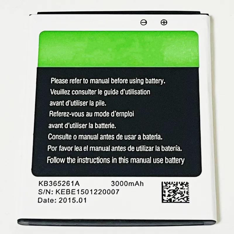 3 7 V 3000 мА/ч KB365261A для X BO V3 + V3Plus Батарея|Аккумуляторы мобильных телефонов| |