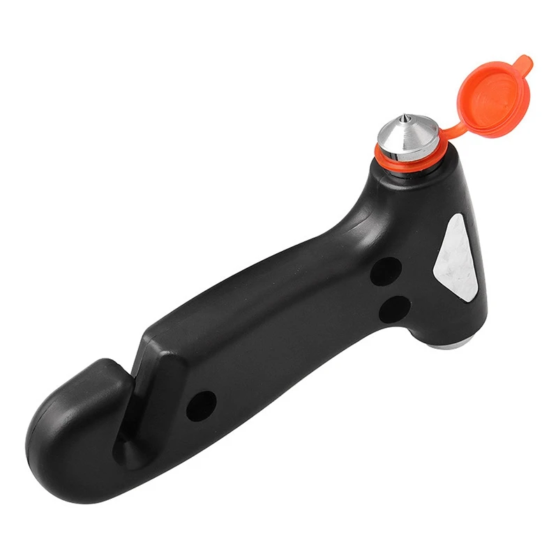 

Car Safety Hammer, Emergency Lifesaving Tool with Car Window Breaker and Seat Belt Cutter, Life Saving Kit
