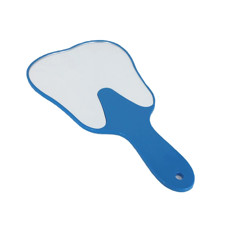 

Tooth Clean Mirrors Oral Care Dental Instruments Teeth Shape Mouth Checking Tool Mirror EY669