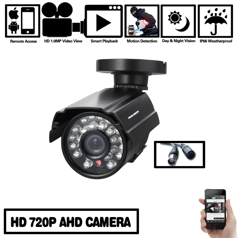 AHD аналоговая камера видеонаблюдения высокого разрешения AHDM 720 МП P CCTV