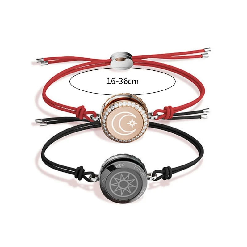 1 пара умный Браслет для пар сенсорный браслет на большие расстояния совместим с