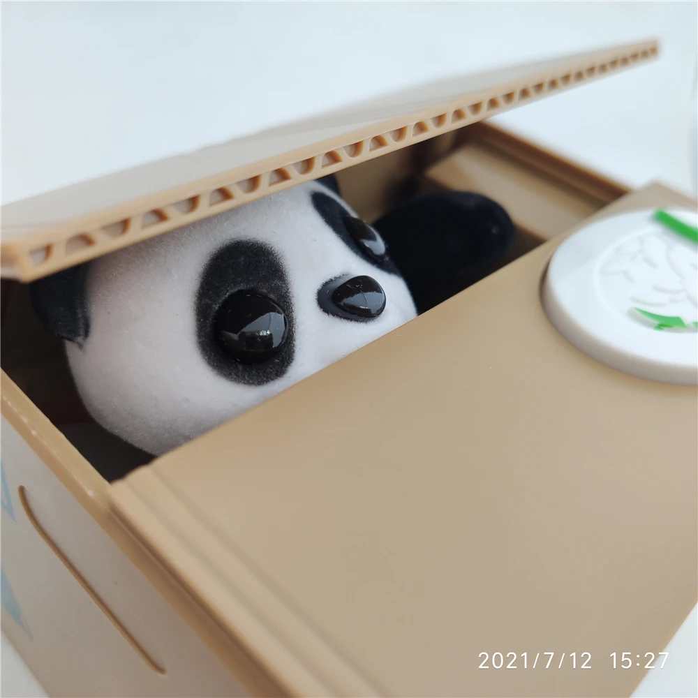 

Panda Money Bank Thief Money Boxes Toy Piggy Banks Money Boxes Automatic Stole Coin Piggy Bank Money Saving Box