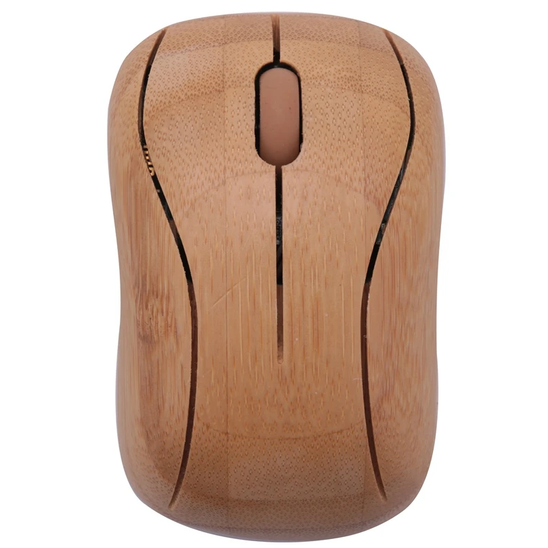 Беспроводная оптическая бамбуковая мышь 2 4 ГГц Регулируемая DPI компьютерная с