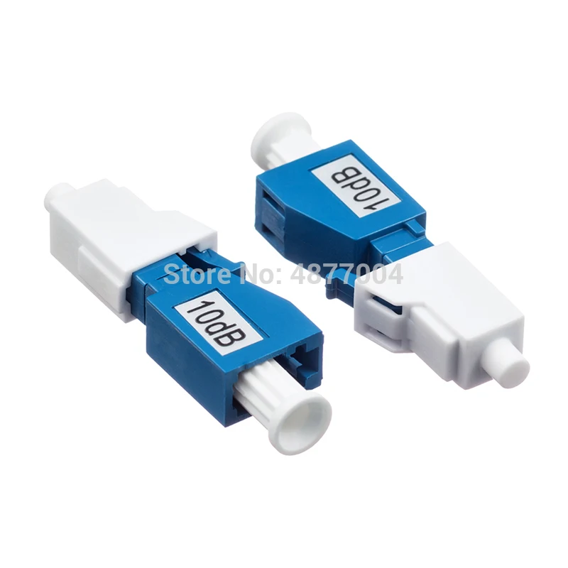 50 шт./лот волоконно-оптический аттенюатор LC-PC Женский на обоих концах для
