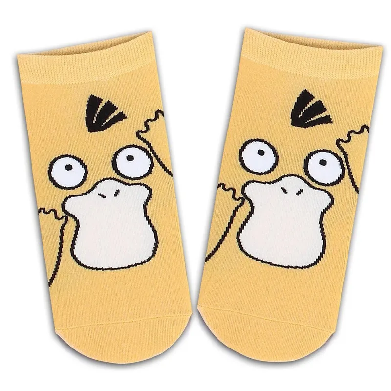 

4 Pair/set New Carton Harajuku Kawaii Women Socks Kawaii Cute Women Casual Crew Funny Socks Amozae Short Ankle Invisible Socks