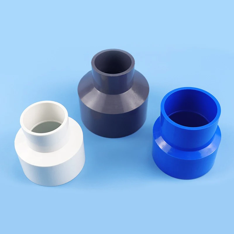 

1 Pc PVC Straight Reducing Connectors Water Pipe Adapters Fish Tank Tube Joint Garden Irrigation Fittings