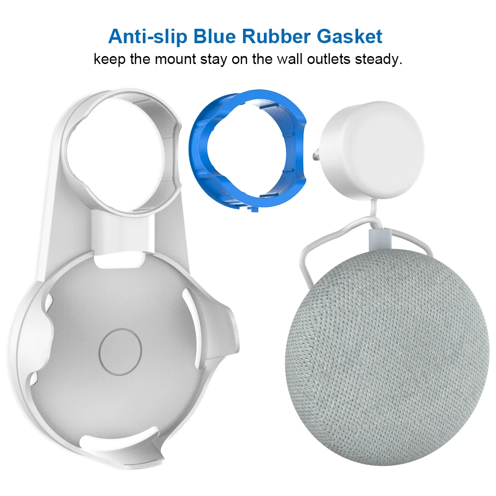 Настенный держатель для Google Home мини розетка Подвесная подставка проводов