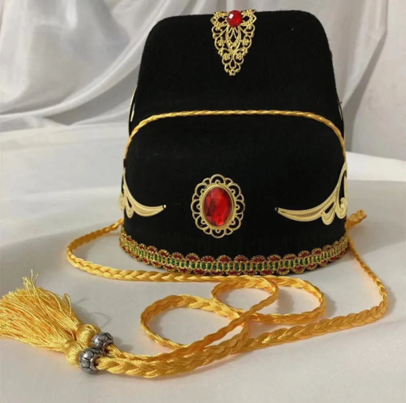 Китайская древняя шапка ханьфу для мужчин династии Мин официальная черная