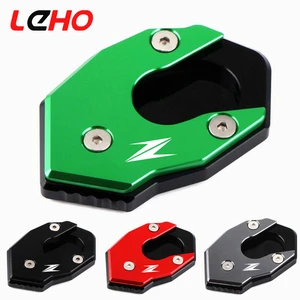 Side Foot Stand Pad Plate Kickstand Enlarger Support Extension for KAWASAKI Z1000 Z1000SX Z100R Z900 Z900RS Z650 Z800 ZX10R ZX6R