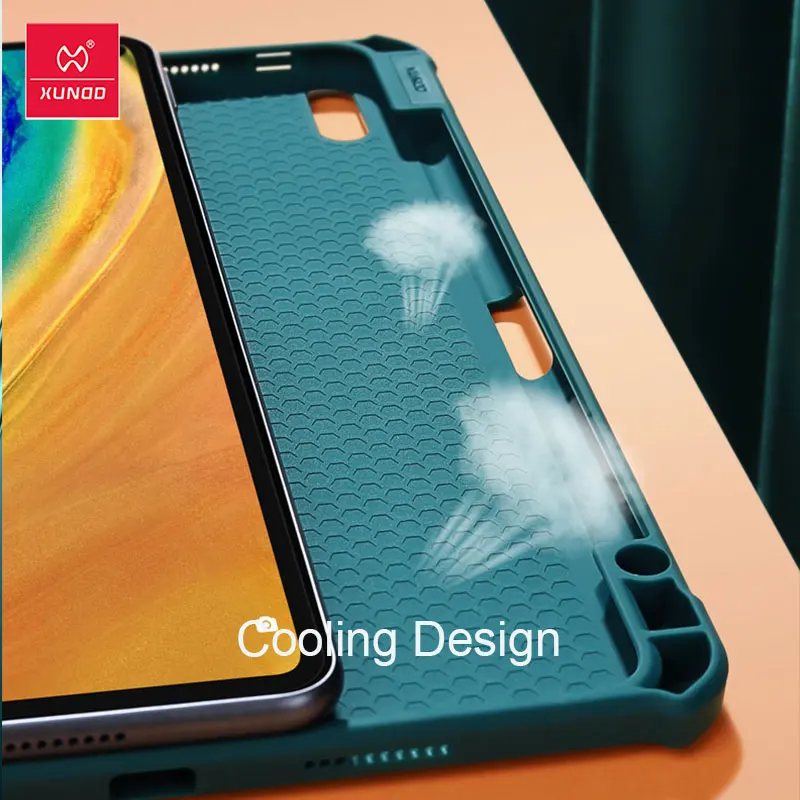 xundd protective tablet case for huawei matepad pro case leather airbag smart cover shockproof for huawei mediapad m6 10 8 case free global shipping