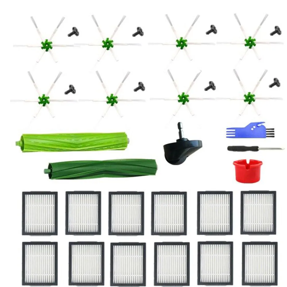 Боковая щетка основная фильтр чистящие щетки набор универсальных колесных