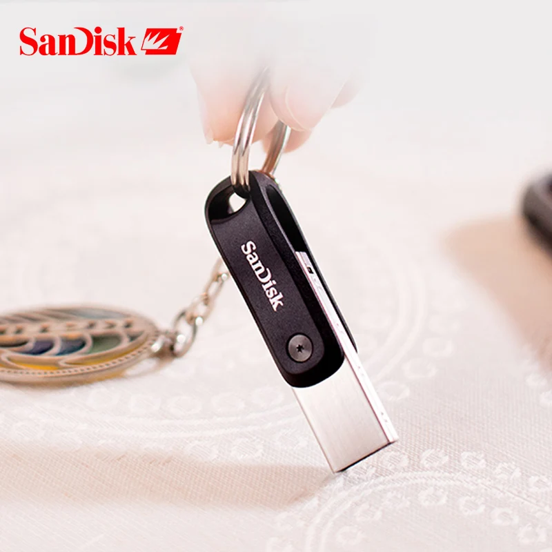 Sandisk USB 3 0 pendrive IX60 iXPAND OTG флэш накопитель 128 ГБ Lightning Pen Drive 256 U диск для iPhone iPad iPod Memory