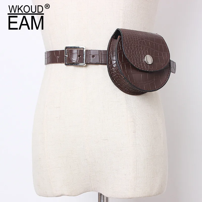 Новый дизайн 2020 модная сумка на пояс Женская винтажная стильная мессенджер