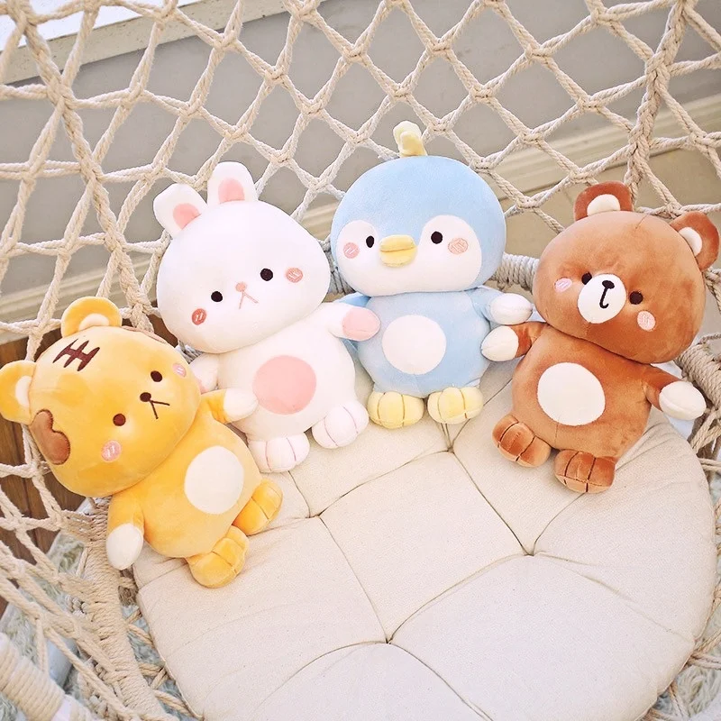 

1 компл. Мини кукла с милым мультяшным рисунком-тигр плюшевый игрушечный Тигр кукла-Зодиак милая кукла живой подарок девочка подушка