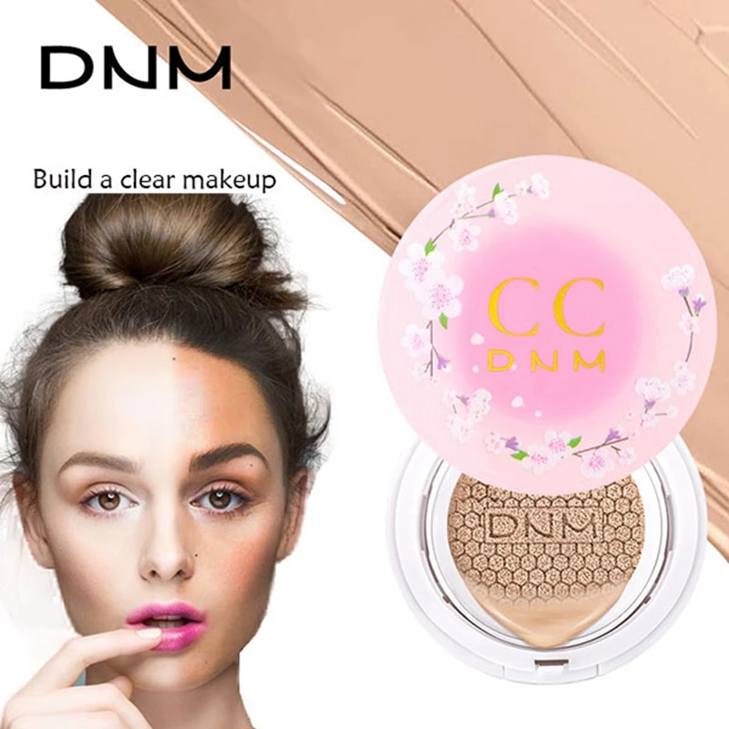 DNM 2 Colors Air Cushion BB CC Cream Concealer Moisturizing Whitening Foundation Oil-control Facial Beauty Makeup |