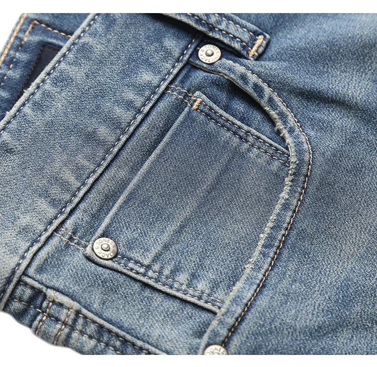 JackJones мужские эластичные мужские джинсы хлопковые джинсовые широкие брюки подходят брюки бренд Мужская одежда 219132584