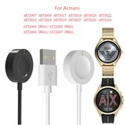 Магнитный кабель для зарядки и передачи данных для умных часов Armani ART5023 ART5024 ART5027 AXT2000 DW6A1
