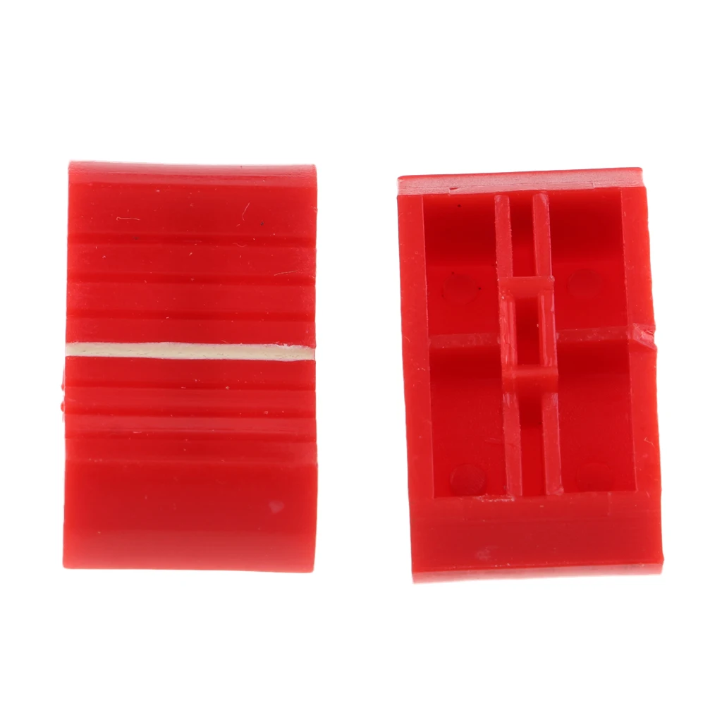 200 штук сенсорный слайдер миксер Ручка регулятора уровня крышки 4 мм Слот |