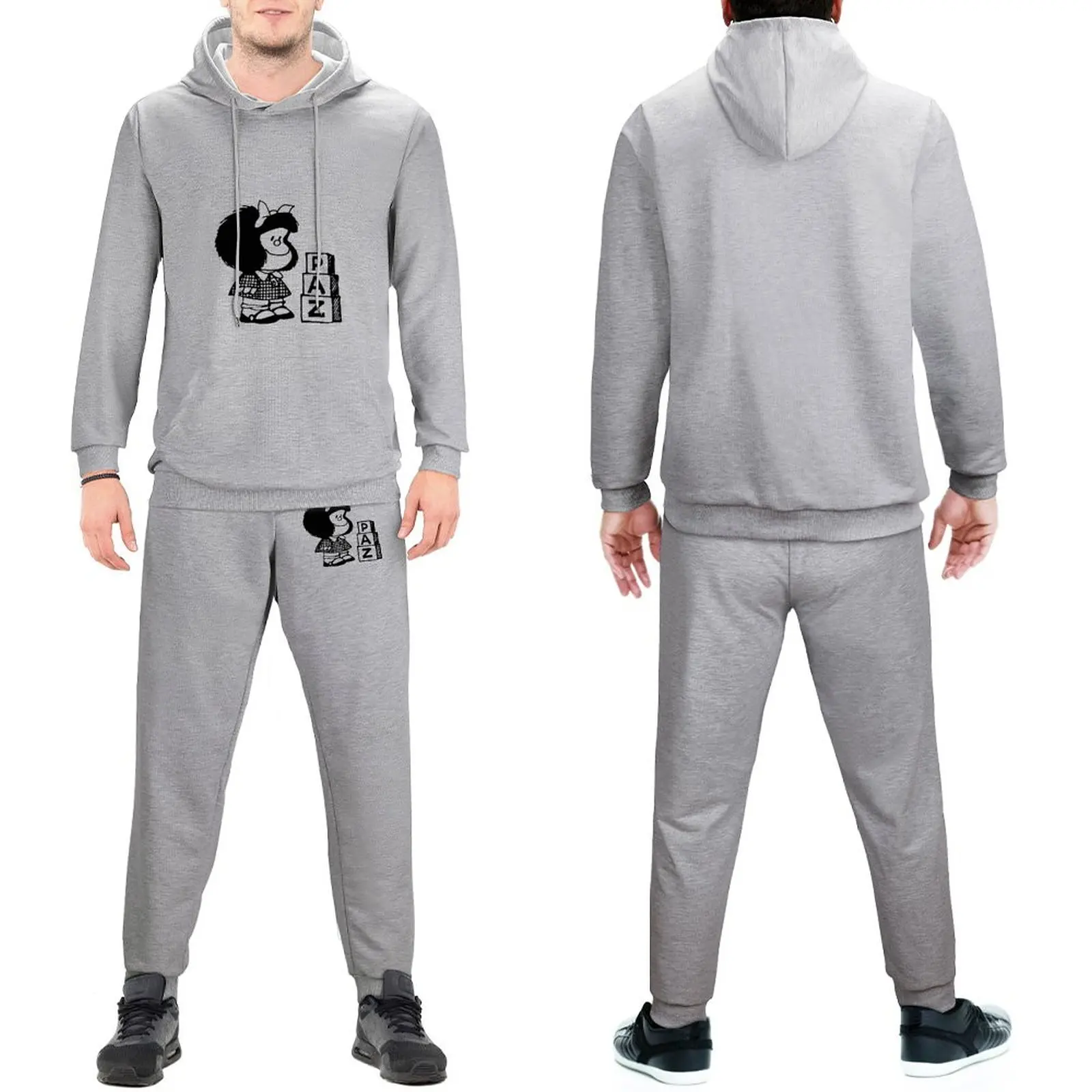

Mafalda Womens Tracksuit Set Mafalda Sale Sweatsuits SportsSweatpants And Hoodie Set Man